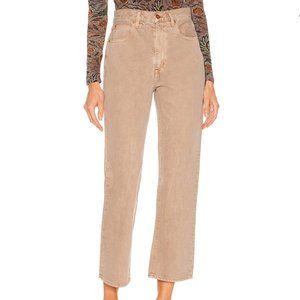 SLVRLAKE London Crop Jean in Desert Taupe